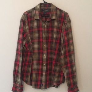 Men’s Abercrombie & Fitch button down size Large